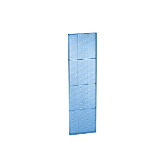 Azar Displays 771660-BLU Blue Pegboard Wall Panel Storage Solution, Size: 60"x 16.125", 2-Pack