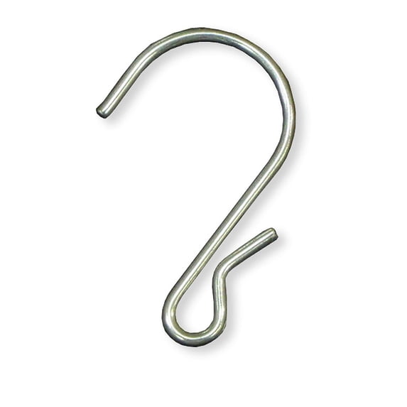 Azar Displays 800223 Display Strip Hook, 50-Pack