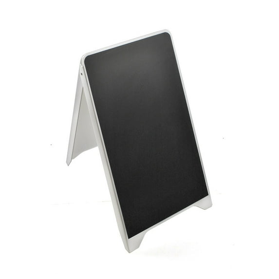 Black Double Sided Multi-Purpose Write-On and Adhesive Sidewalk Board 19.75"W X 34.65"H