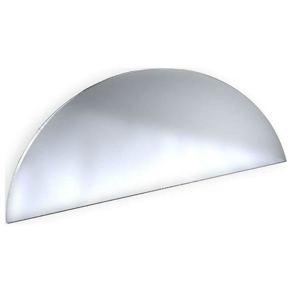 Azar Displays Mirror Half Round Header 5.5 x 13.5-inch 700047