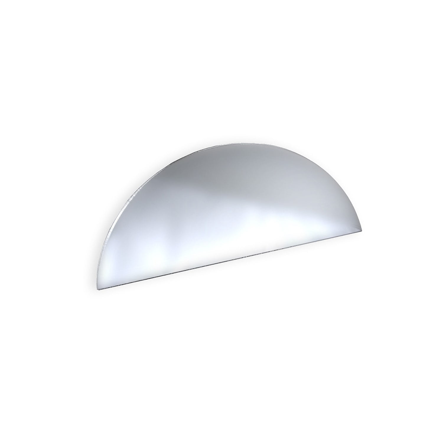 Azar Displays Mirror Half Round Header 6.5 x 16-inch 700045
