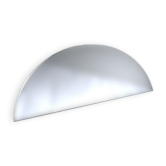 Azar Displays Mirror Half Round Header 6.5 x 16-inch 700045