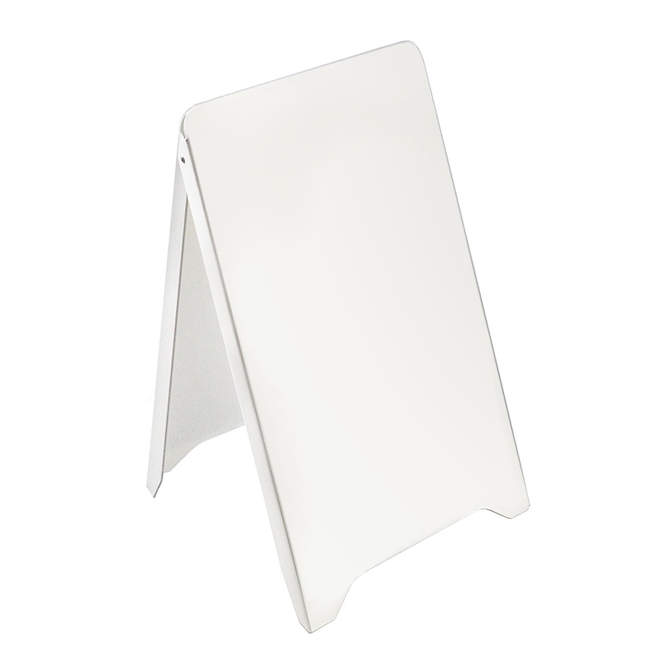White Double Sided Multi-Purpose Write-On and Adhesive Sidewalk Board 19.75"W X 34.65"H