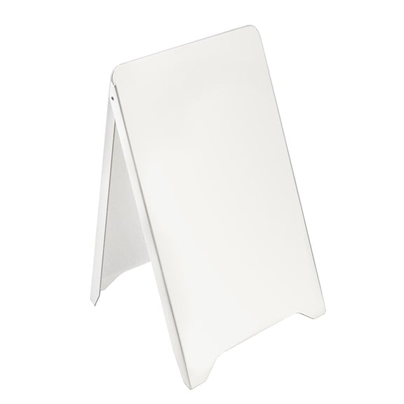 White Double Sided Multi-Purpose Write-On and Adhesive Sidewalk Board 19.75"W X 34.65"H