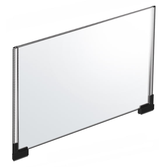 Two-Sided Large Acrylic Sign Holder With Magnetic Boots 22"W X 17"H, 2-Pack
