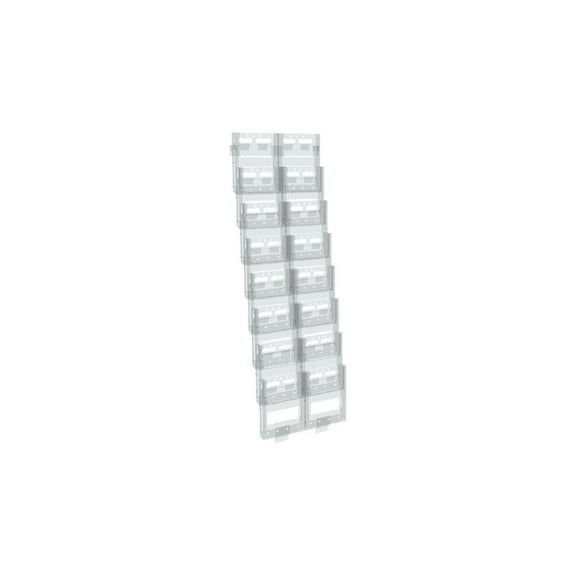 16-Pocket Letter Wall Mount