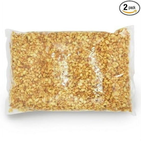Azar Nut Topping - Unsalted Peanut, 15 Pound -- 2 bags per case.
