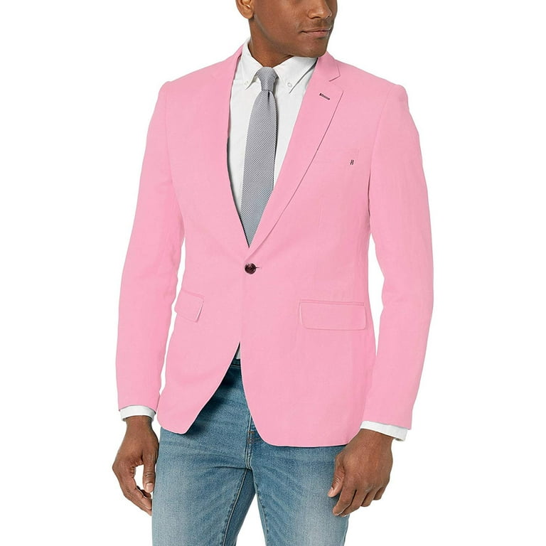 Mens pink sports clearance jacket