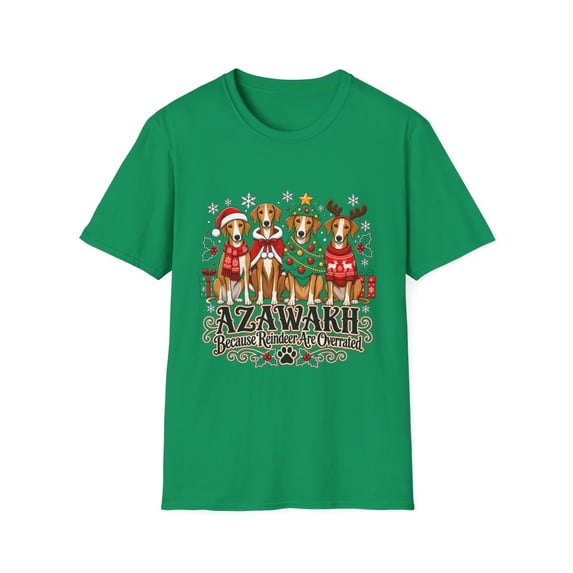 Azawakh Christmas Holiday Dog Lovers Graphic T-Shirt - Walmart.com