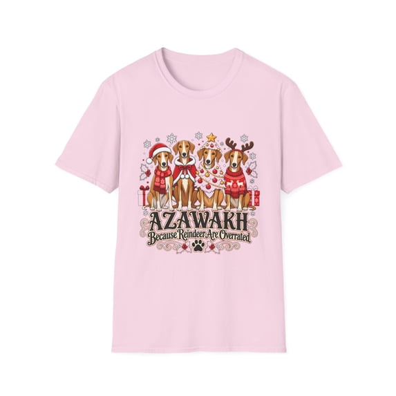 Azawakh Christmas Holiday Dog Lovers Graphic T-Shirt - Walmart.com