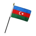 thumbnail image 1 of Azerbaijan 4x6in Stick Flag, 1 of 1