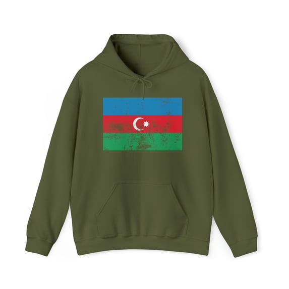 Azerbaijan Azerbaijanis Flag Pride Hoodie, Gifts, Hooded Sweatshirt