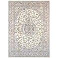 thumbnail image 1 of Azerbaijan Collection Hand-Knotted Silk & Wool Area Rug- Ivory, 1 of 1