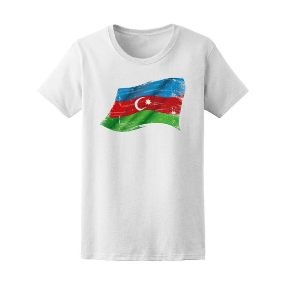 Azerbaijan Grunge Flag T-Shirt Men -Image by Shutterstock, Male x-Large