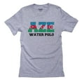 thumbnail image 1 of Azerbaijan Waterpolo - Olympic Games - Rio - Flag Men's Grey T-Shirt, 1 of 2