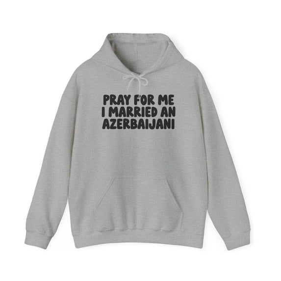 Azerbaijani Azerbaijan Wife Husband Hoodie, Gifts, Hooded Sweatshirt