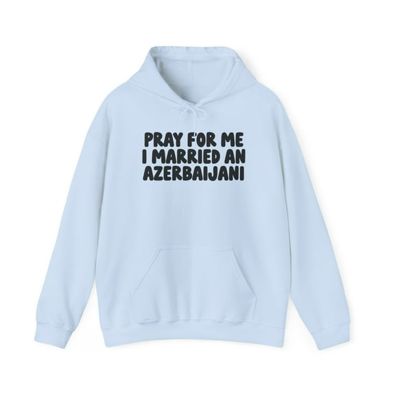 Azerbaijani Azerbaijan Wife Husband Hoodie, Gifts, Hooded Sweatshirt