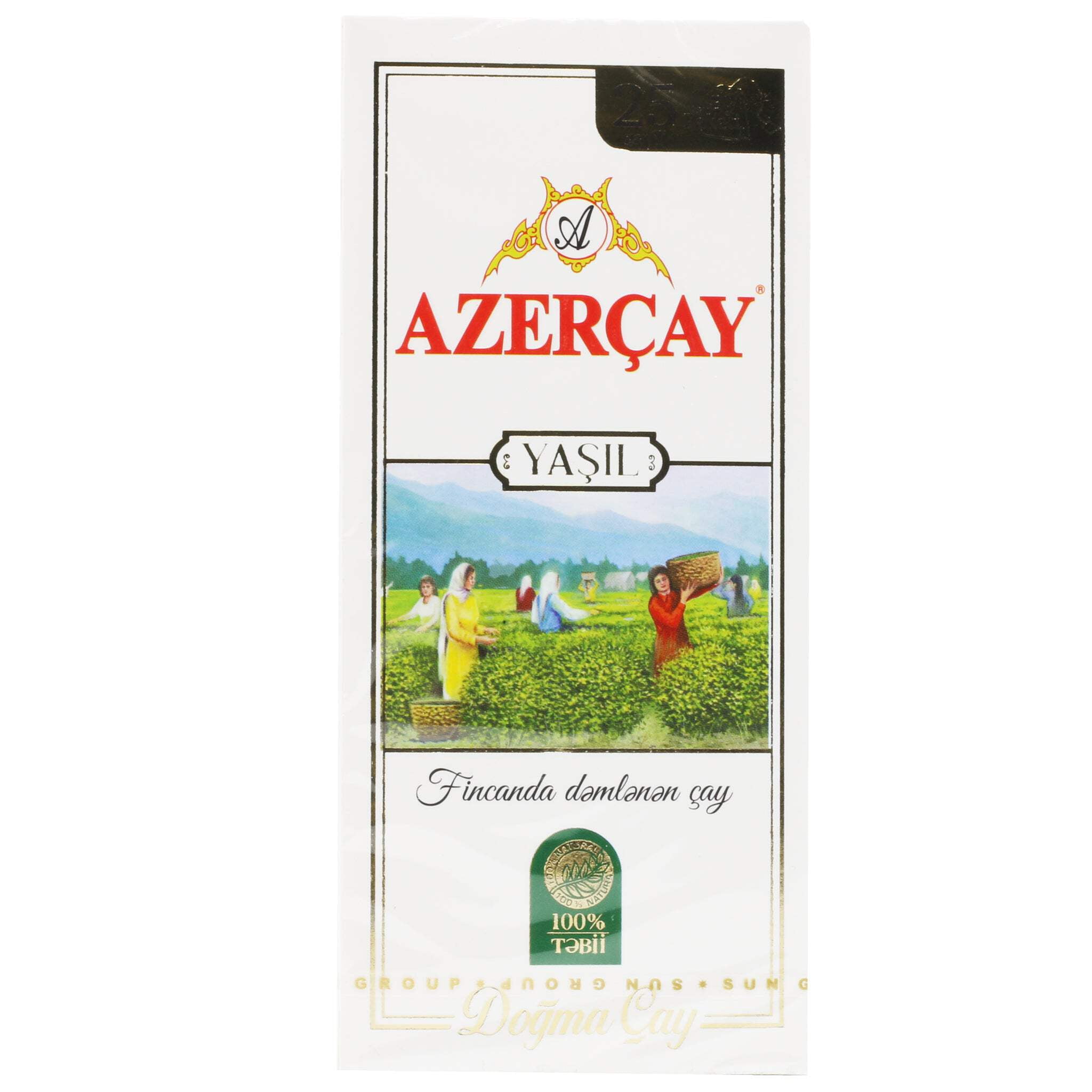 Azercay Tea Bag Green Classic 50 Gr - Walmart.com