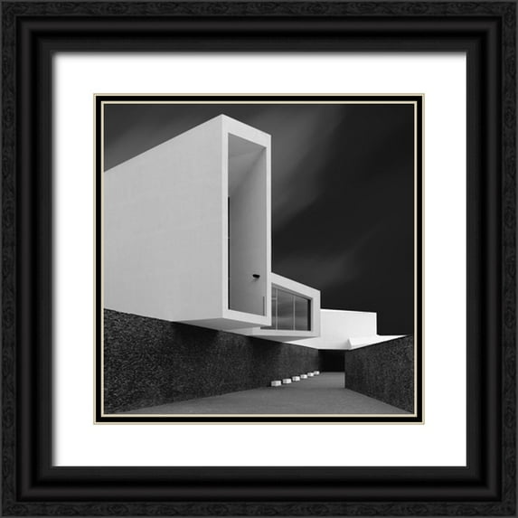 Azevedo, Olavo 20x20 Black Ornate Wood Framed with Double Matting Museum Art Print Titled - White Walls