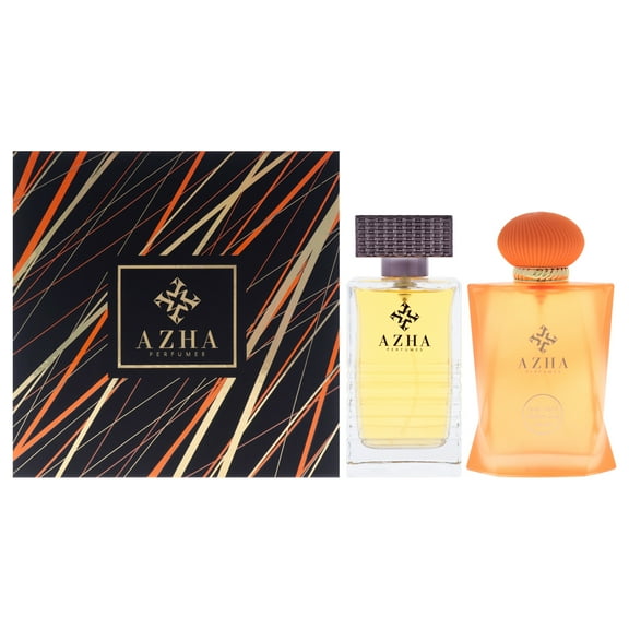 Azha Azha Perfume Set , 3.3oz Al Oud Al Aswad EDP Spray, 3.3oz Arabian Lady EDP Spray GIFTSET