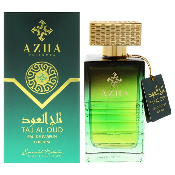 Azha Emerald Nebula Collection - Taj Al Oud , 3.3 oz EDP Spray