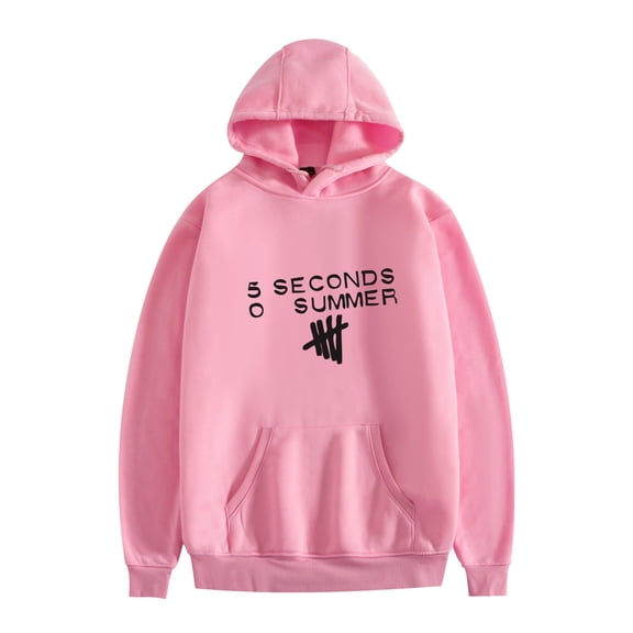 Azikbd 5 Seconds of Summer summer hoodie: Street style pullover sweatshirt for men and women, casual outerwear, trendy youth fashion.