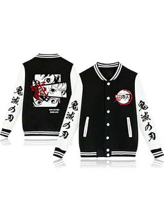 Japanese discount Anime Varsity Cotton Jacket Sweatshirt One Piece Jacket Medium Size