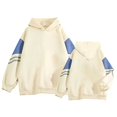 thumbnail image 1 of Azikbd  Men's and women's casual and stylish solid color hooded sweatshirt, autumn long-sleeved sweatshirt, 1 of 7
