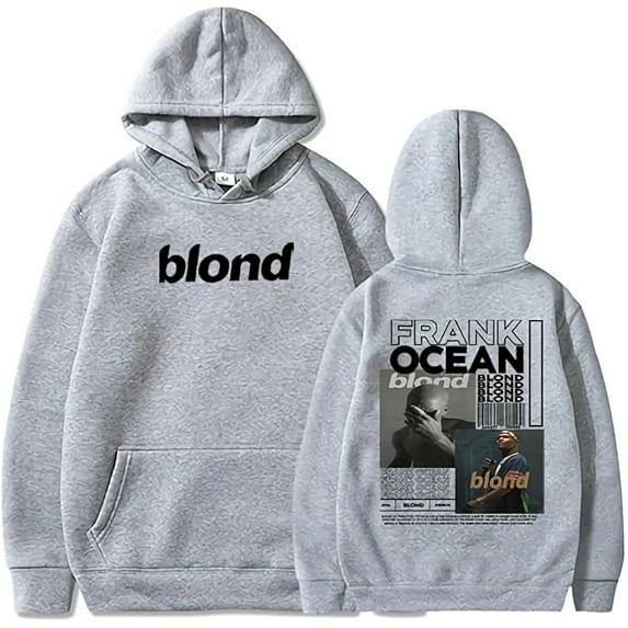 Azikbd Print Hoodie Frank Rapper Blond Album Hoodie Ocean Merch Pullover Tops Streetwear Women Men