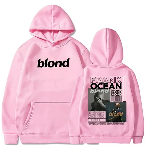 Azikbd Print Hoodie Frank Rapper Blond Album Hoodie Ocean Merch Pullover Tops Streetwear Women Men