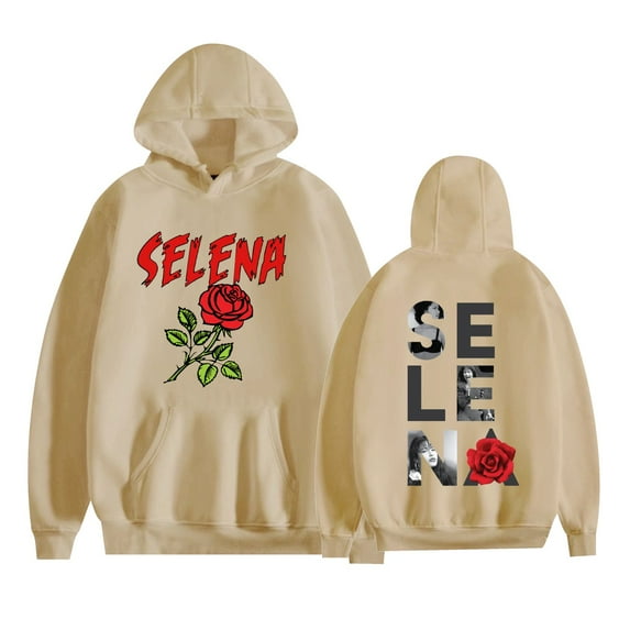 Azikbd Selena Quintanilla Hoodie Long Sleeve Sweatshirts Men Women Hooded Pullover Fashion Spring Autumn Hooded Streetwear