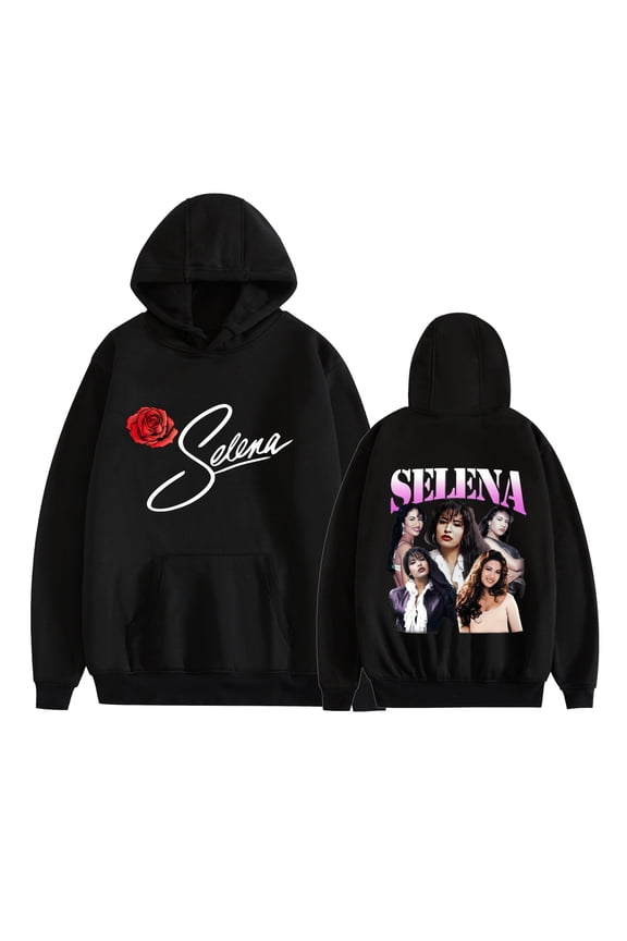 Selena Quintanilla Hoodie Long Sleeve Sweatshirts Men Women Hooded Pullover Fashion Spring Autumn Hooded Streetwear