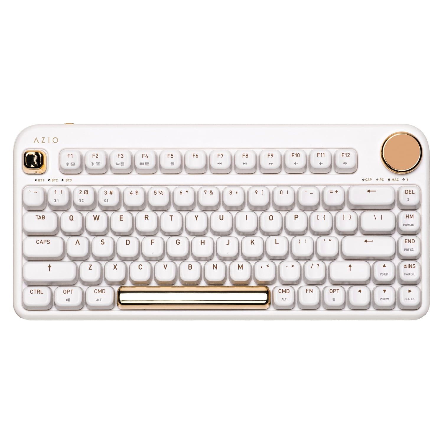 Azio IZO Bluetooth and USB Mechanical Computer Keyboard Azio IZO Bluetooth and USB Mechanical Computer Keyboard