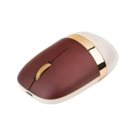 AZIO - IZO Lightweight Wireless Optical Compact Ambidextrous Mouse - Wireless - Baroque Rose