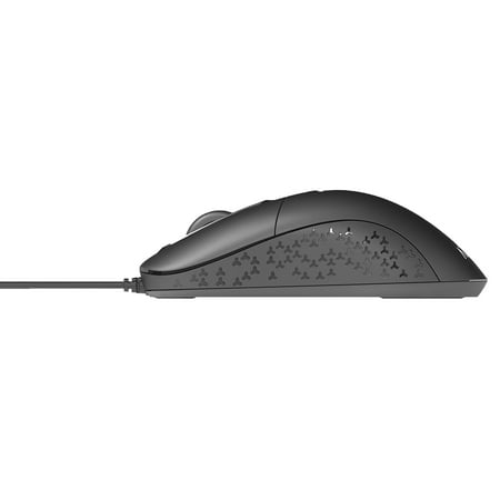 AZIO - MS530 Antimicrobial Wired Optical Standard Ambidextrous Mouse