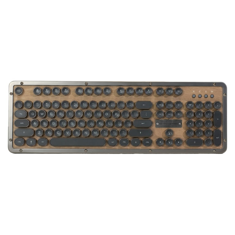 Azio Retro Classic Bluetooth/USB Hybrid Computer Keyboard
