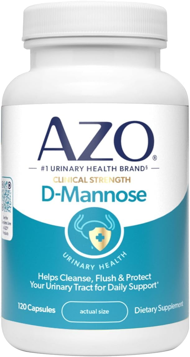 Azo D Mannose Urinary Tract Health Capsules, 120 Ea..