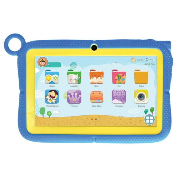 Mingtel Inc K749B Kids Tablet Wonder Tab Android 10 Os 7 Inch 1024 X 600 Hd Display 1.3ghz Quad
