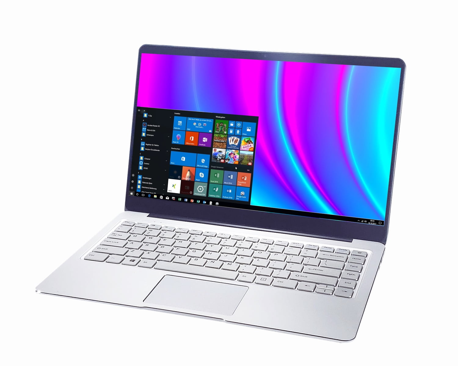 Azpen XCITE 14.1 Inch Laptop, Windows 10 Pro, 4GB RAM, 64GB