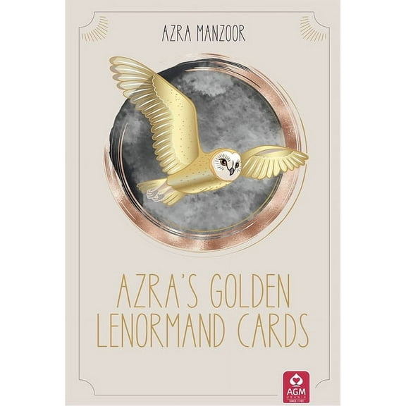 Azra's Golden Lenormand Cards, (Hardcover)