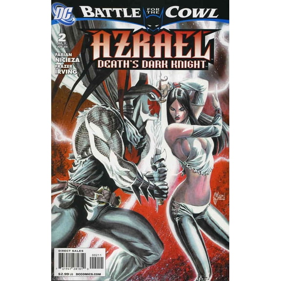 Azrael: Death's Dark Knight #2 VF ; DC Comic Book