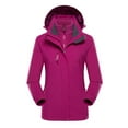 thumbnail image 1 of Azrian Clearance Tops Plus Size Ladies Fleece Thickened Warm Hooded Reversible Jacket, 1 of 2