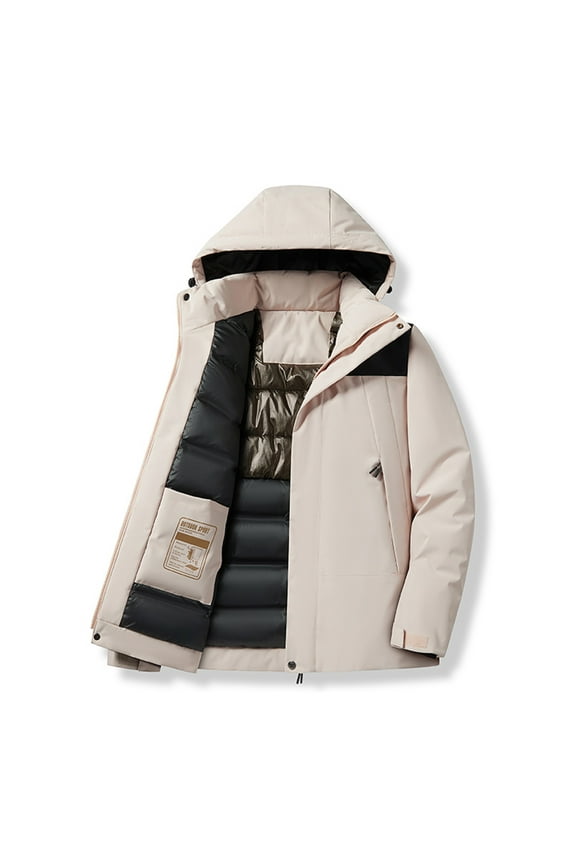 Clearance Women's Windbreaker Jacket, Waterproof and Breathable Outdoor Charging Suit For Women Outdoor Breathable, Plush And Thickened Climbing Suit, Trendy Jacket