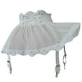 thumbnail image 1 of Azrian Women's High Waist Solid Color Mesh Garter Garter Skirt Lingerie, 1 of 2