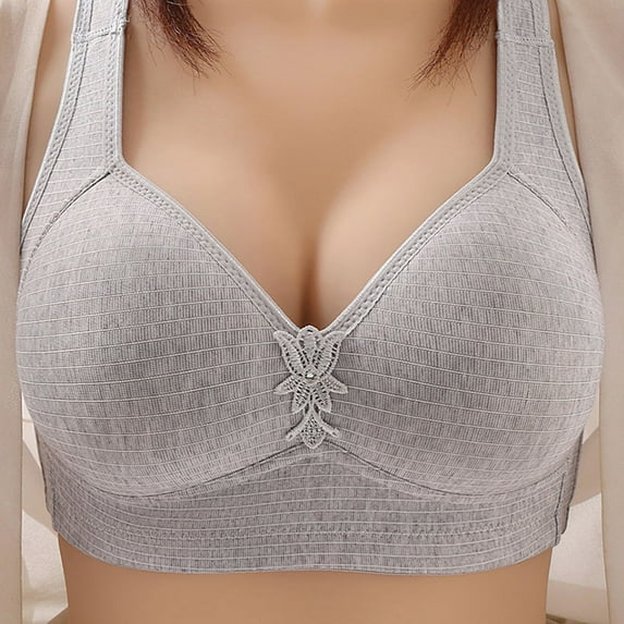 Azrian Full Figure Plus Size Bras for Women,Strapless Bra,Woman's Comfortable Lace Breathable Bra Underwear No Rims