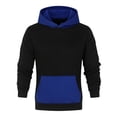 thumbnail image 1 of Azrian Men's Warm and Cozy Hooded Sweatshirt for Autumn and Winter Men's Casual Fashionable Long Sleeved Hooded Pocket Top Long Sleeve Hooded Blouse, 1 of 5