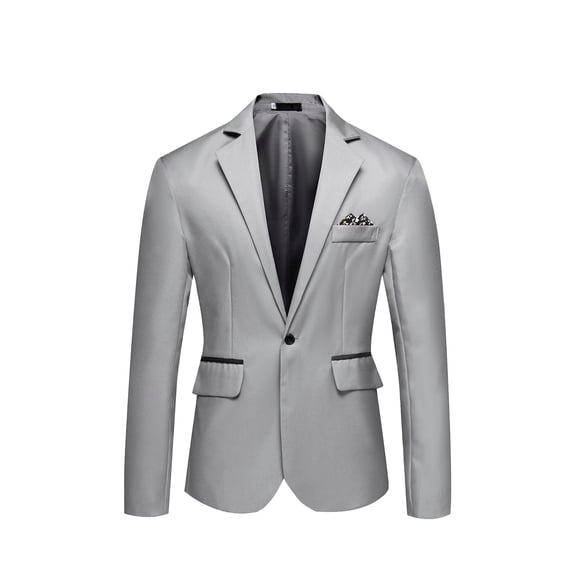 Azrian Mens Fall Winter Warm Shacket Coat Suit Tops,Plus Size Mens Suits Coats,Mens Causal Button Shirts,Men's Fashion England Solid Color Casual Single Breasted Suit Boy Trendy