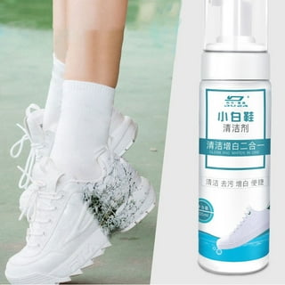 Shoe Cleaning Kit, 6.76 Oz White Shoe Cleaner Removes Dirt and Stain, Shoe  Cleaner Sneakers Kit with Brush and Towel, Shoe Cleaner Work on White