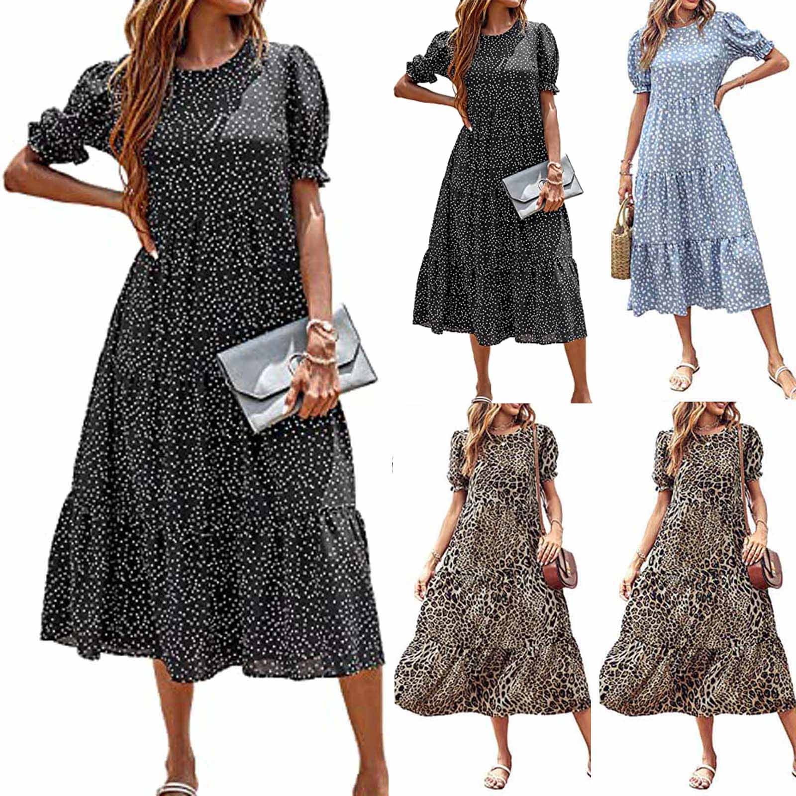 Azrian Summer Dresses 2023, Plus Size Women Dress Clearance Women's