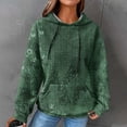 thumbnail image 1 of Azrian Women's Fashion Hoodies & Sweatshirts,Women Casual Printing Long Sleeve Drawstring Hooded T-Shirt Blouse Pullover Tops Deals Saving on Sale, 1 of 6